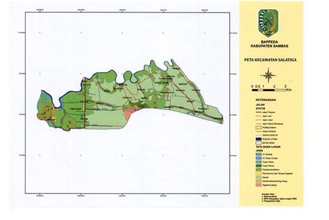 Takjub Indonesia Peta Kecamatan Kecamatan Di Kabupaten Sambas