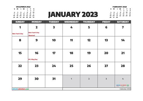 Download The 2023 Monthly Calendar Tipsographic 2023 Calendar