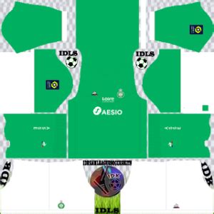 All goalkeeper kits are also included. Saint Étienne DLS Kits 2021 - DLS 2021 Kits & Logos