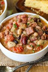 You can make a fresh pot of chickpeas, black beans, navy beans, or white beans in the instant pot in about an hour. Ham and Bean Soup {Crockpot Version} - Spend With Pennies