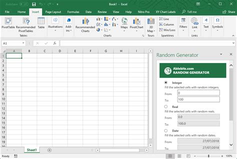 This function was modified from ozgrid's randlotto function, which returns a string of numbers without. How to Generate Random Numbers, Dates, and Booleans in Excel