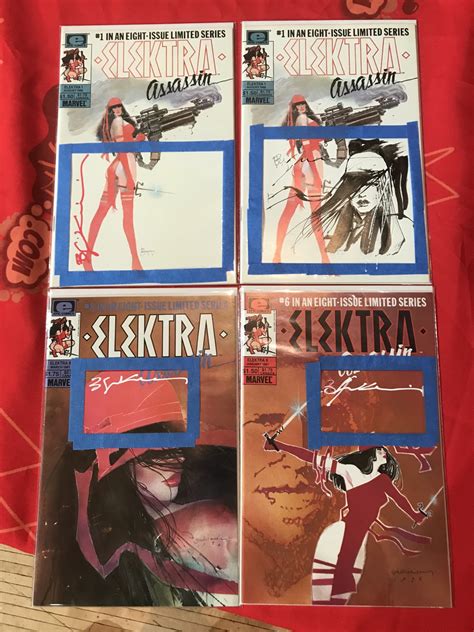 Elektra Remarque On Elektra Assassin 1 By Bill Sienkiewicz 2021