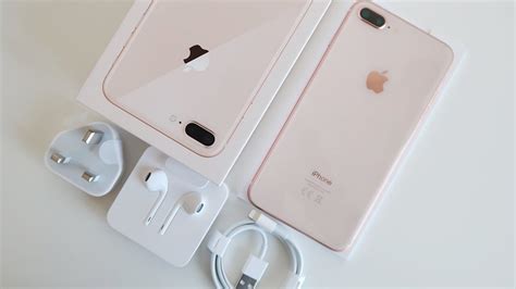 Gold Iphone 8 Plus Unboxing And First Impressions Youtube