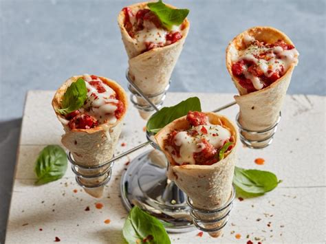 Sausage Pizza Cones Recipe Food Network Kitchen Food Network