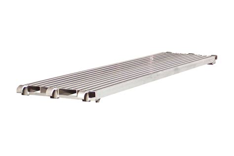 Offex Lightweight Design 7 Aluminum Scaffold Walk Board Silver