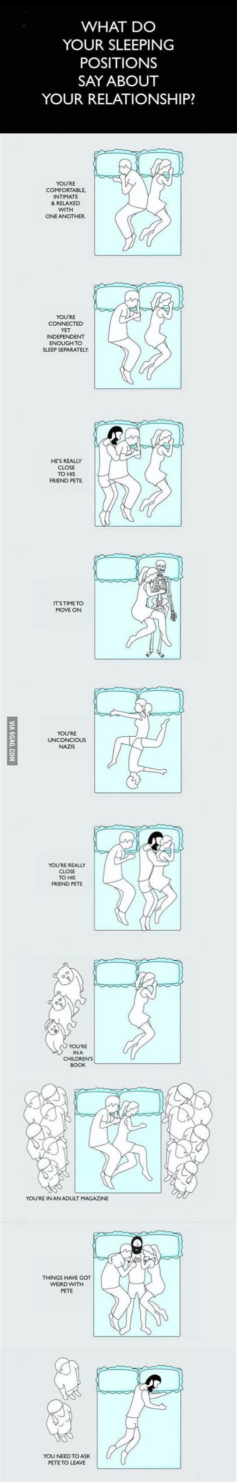 What Do Your Sleeping Positions Say About Your Relationship GAG