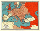 Map Of Europe 1942 - Map Of Stoney Lake