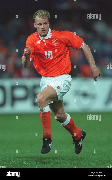 Dennis Bergkamp Holland And Arsenal Fc 07 June 1996 Stock Photo