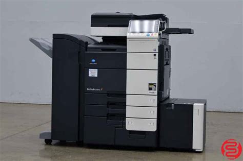 With its compact design and small footprint as well as high print speed and productivity, the bizhub b5000i impresses on every desk. 2014 Konica Minolta Bizhub C654e Color Digital Press w ...
