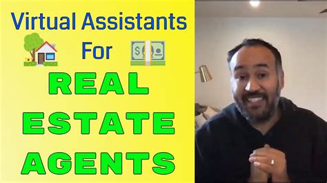 Virtual Assistants For Real Estate Agents Ideas And Strategies Youtube