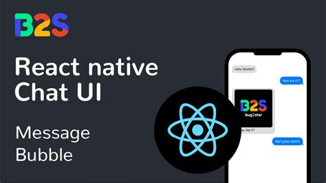 React Native Chat Ui Message Bubble Youtube
