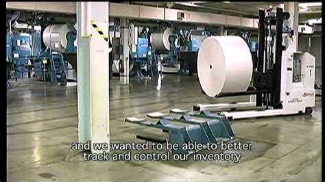 Agv Automated Guided Vehicle System For Paper Reel Transport At