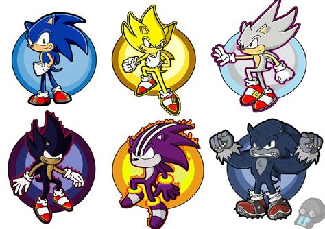 Sonic Forms By Xrubimalonex On Deviantart