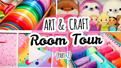 Art room tour art crafts squishies pt 1. Art Room Tour | Art. Crafts. Squishies. (Pt. 2) - ViDoe