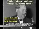 Carlo Schmid - Das Grundgesetz - YouTube
