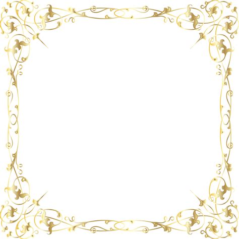 Free Transparent Decorative Border Download Free Transparent