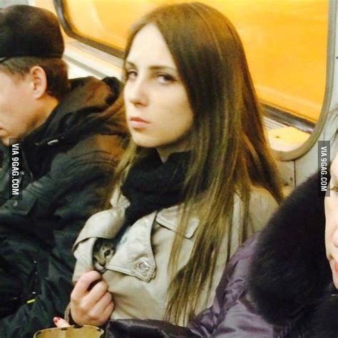 Woman Flashing Her Pssy On A Subway 9gag