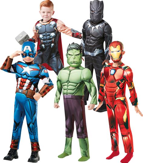 Deluxe Avengers Infinity War Boys Fancy Dress Superhero Kids Halloween