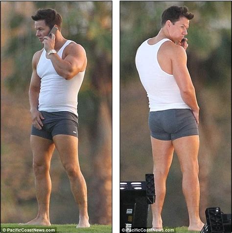 Famous And Celebrities Marky Mark S Still Got It Wahlberg Shows Off His Physique In A Tight