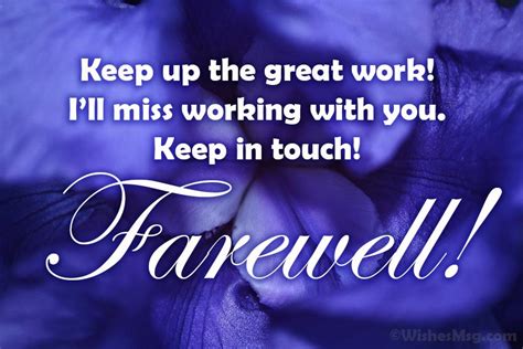 Farewell Messages For Colleagues And Coworkers