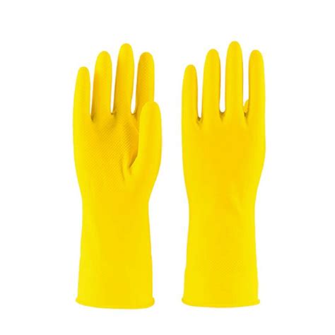 Maxcare Rubber Gloves Yellow 2 Pack Assorted The Warehouse