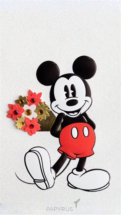 Mickey Mouse In Flowers Dorsey Roper