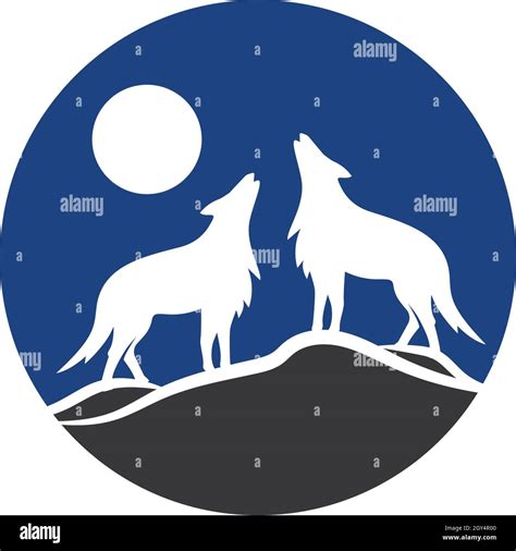 Wolf Logo Vector Template Stock Vector Image And Art Alamy