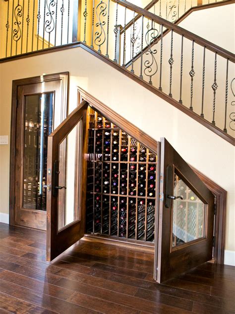 Custom Wine Cabinet Under The Stairs Hgtv