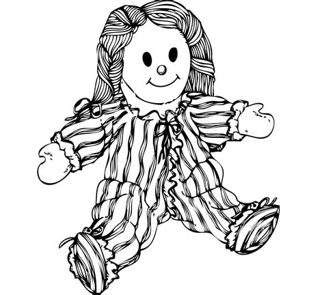 Creepy Dolls Coloring Pages Coloring Pages