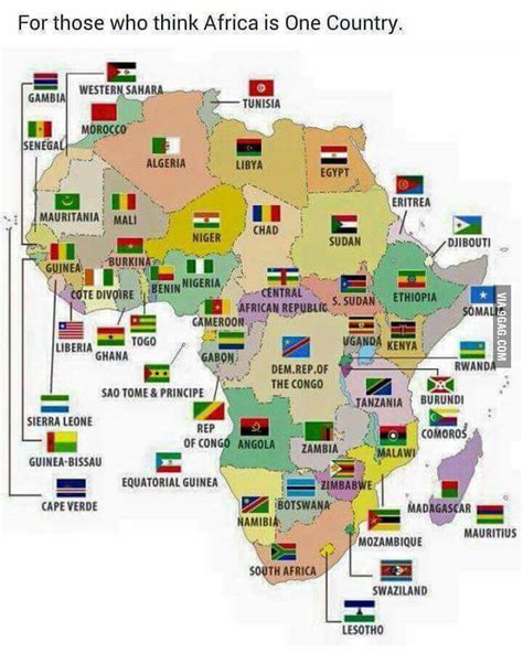 For Those Who Think Africa Is One Country 9gag