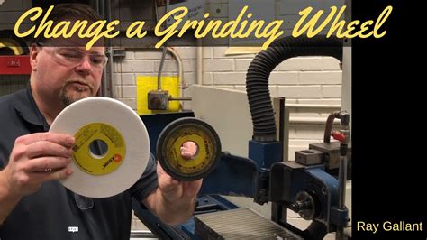 How To Change A Grinding Wheel Youtube