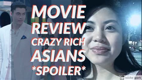 Movie Review Crazy Rich Asians SPOILER ALERT Ending Explained YouTube