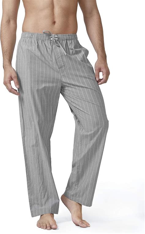David Archy Mens Cotton Pajama Pants Ultra Soft Sleep