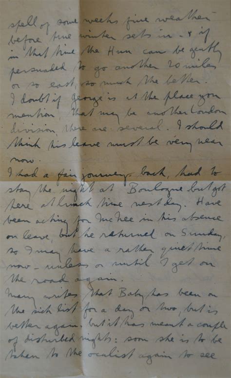September 11th 1918 Letter From Arthur Sladden To His Father Julius