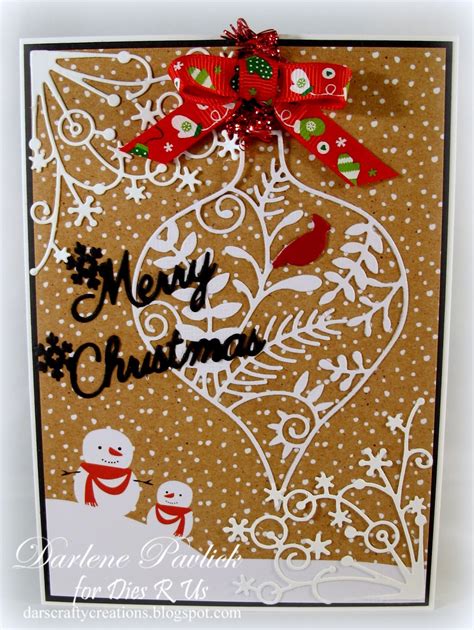 Dars Crafty Creations Dies R Us Holiday Card Inspiration