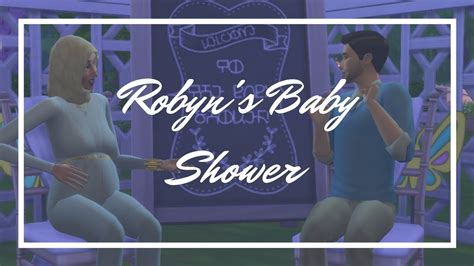 The Sims 4 Baby Shower Mod Robyns Baby Shower Youtube