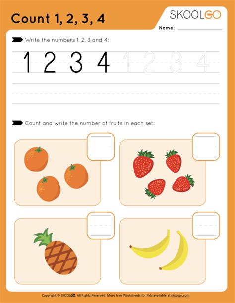 Match Numbers 1 3 Worksheet Identifying Numbers 1 To