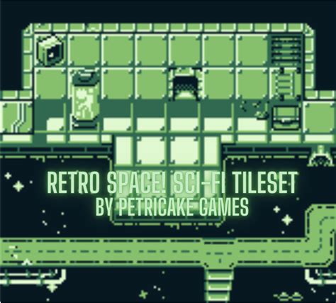 Retro Space Sci Fi Tileset By Petricakegames