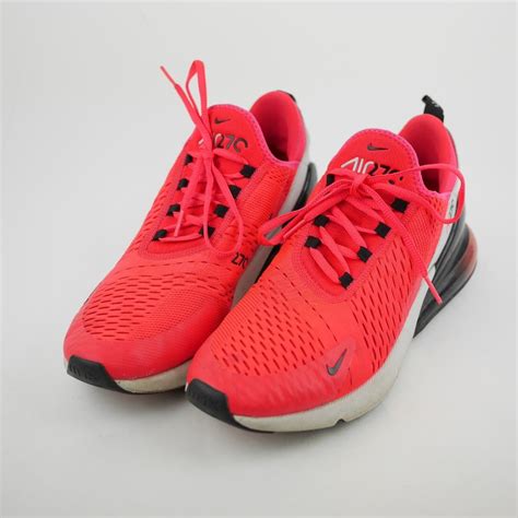 Nike Air 27c Mens 10 Neon Red Athletic Sneakers Ru Gem