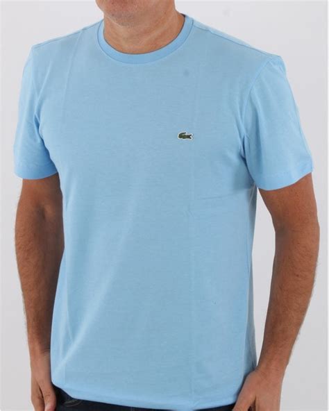 Lacoste T Shirt Sky Blue 80s Casual Classics