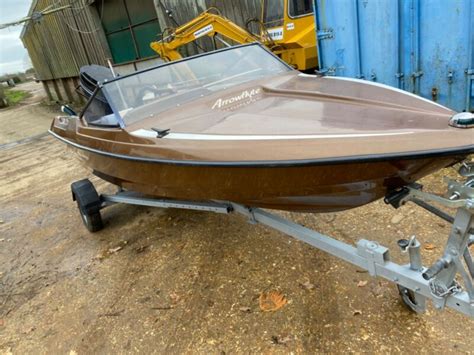 Fletcher Arrowflyte 14 Ft Speed Boat For Sale From United Kingdom