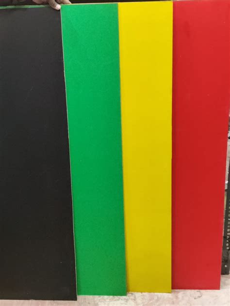 Colour Mdf Sheet 3 Mm Black Red Green Yellow For Wall Frames At