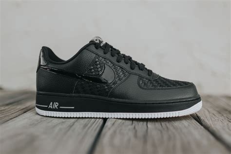 Nike Air Force 1 Low 07 Lv8 Black Woven Sneaker Hypebeast