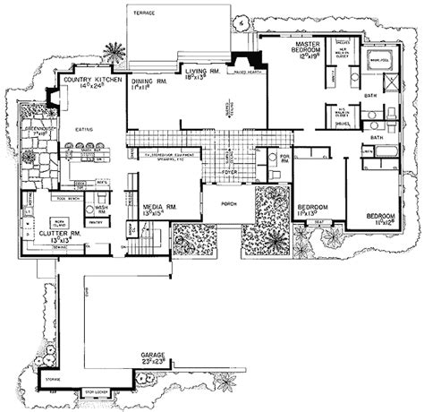 34 L Shaped Ranch House Plans With Basement