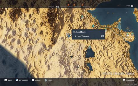 Assassins Creed Origins Guide And Walkthrough Desheret Dewu Location