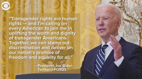 President Biden Issues Proclamation On Transgender Day Of Visibility