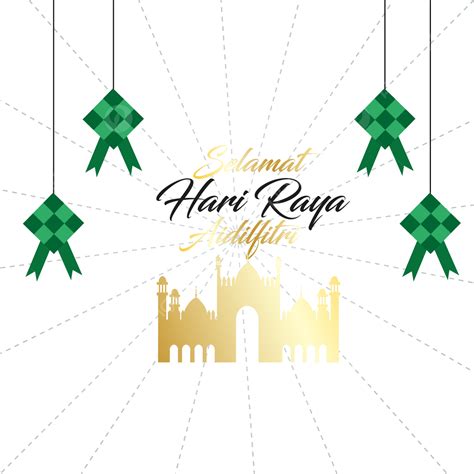 Hari Raya Aidilfitri Vector Art Png Hari Raya Aidilfitri Holiday With