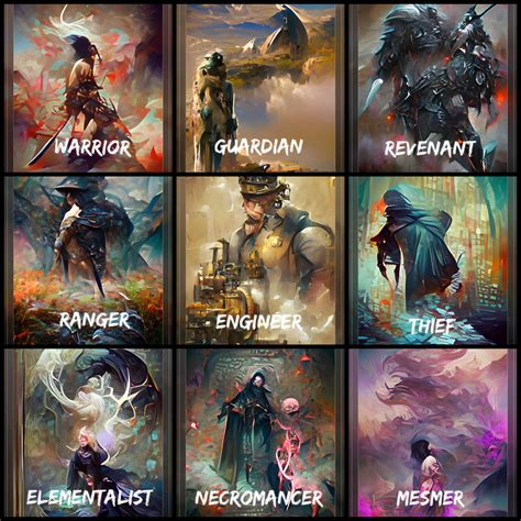 All The Classes Drawn By An Ai Some Of Them Are Just Weird R