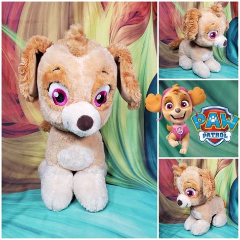 Build A Bear Paw Patrol Skye Plush Girl Puppy Dog Babw Stuffed Etsy