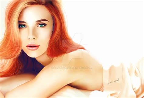 Scarlett Johansson By Ellir Pa On Deviantart